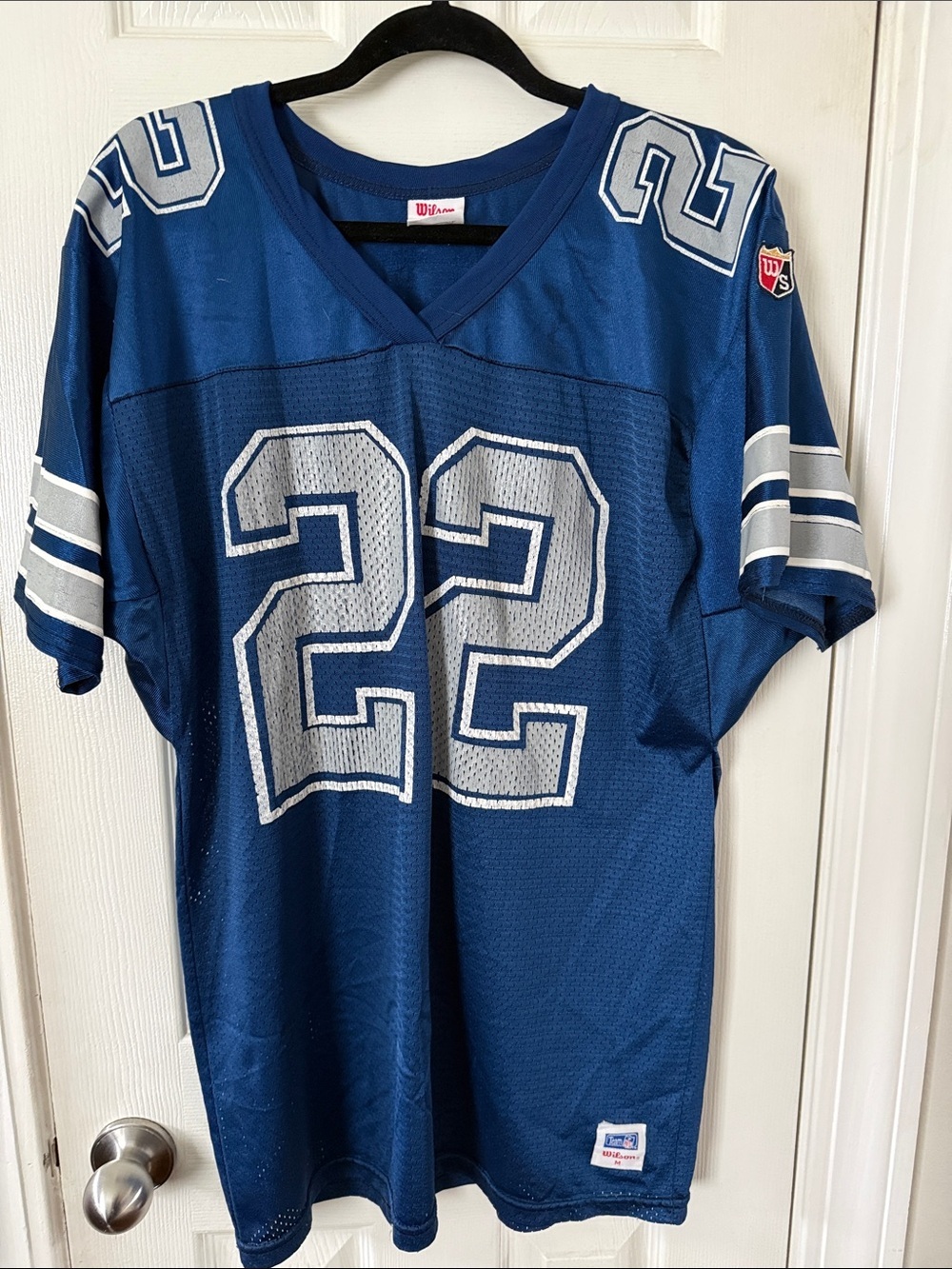 Wilson Vintage Emmit Smith #22 Dallas Cowboys Jersey #367